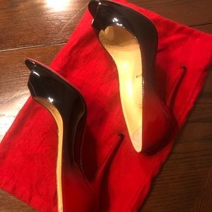 LOUBOUTIN shoes New Red And Black Color